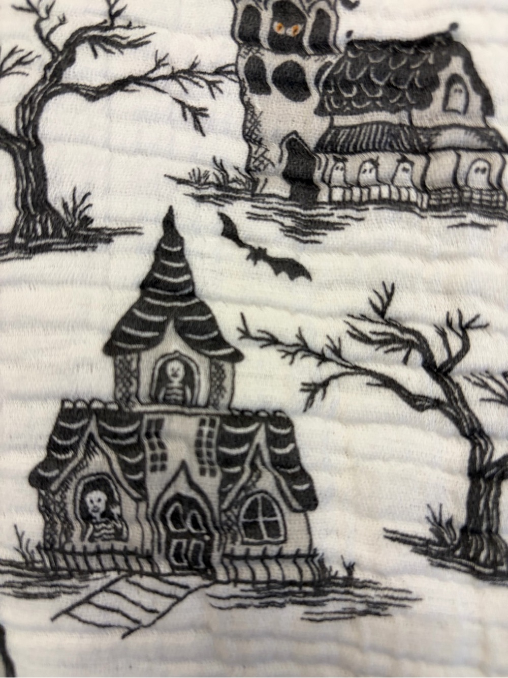 Halloween Towels Haunted Forest Summerween Haunted House Viral - Picture 5 of 7